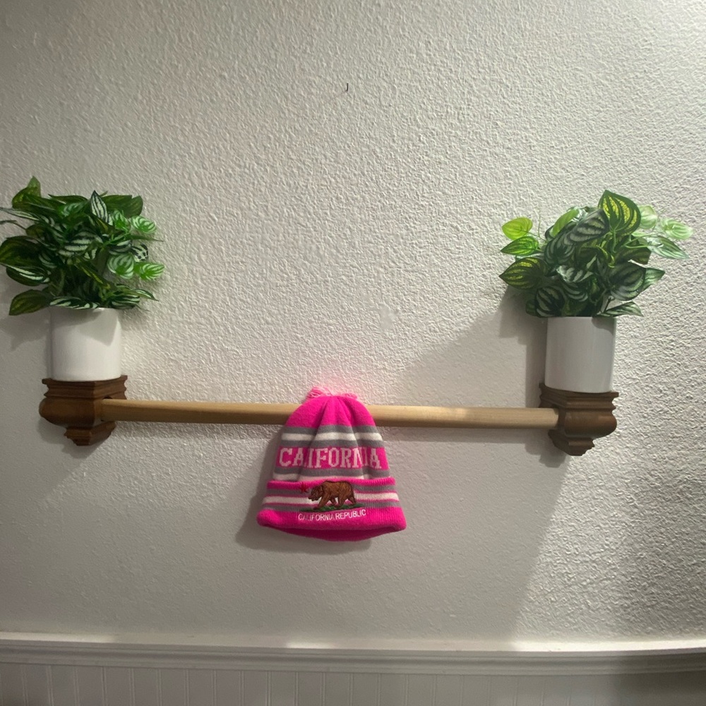 Pink beanie